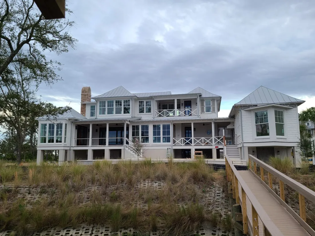 Professional high-quality exterior finish